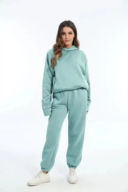 Skylar - Oversized trainingspak met capuchon