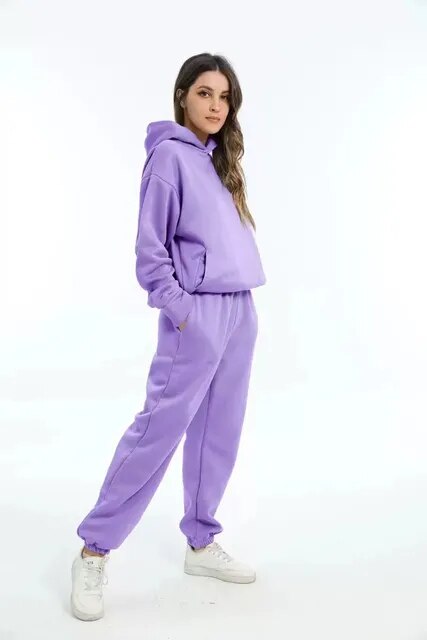 Skylar - Oversized trainingspak met capuchon