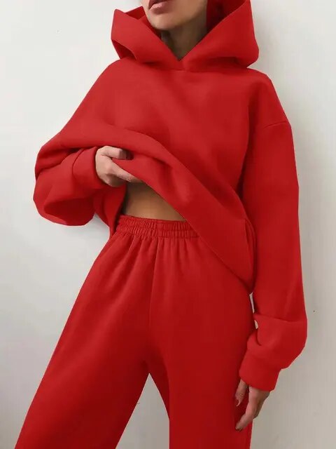 Skylar - Oversized trainingspak met capuchon