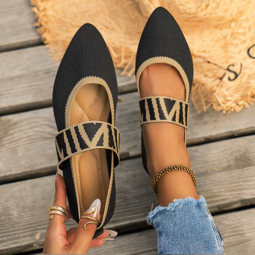 Stefanie - Platte Schoenen