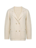 Losse beige blazer