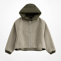 Dames Casual Oversized Jas met Capuchon – Zacht en Duurzaam Materiaal
