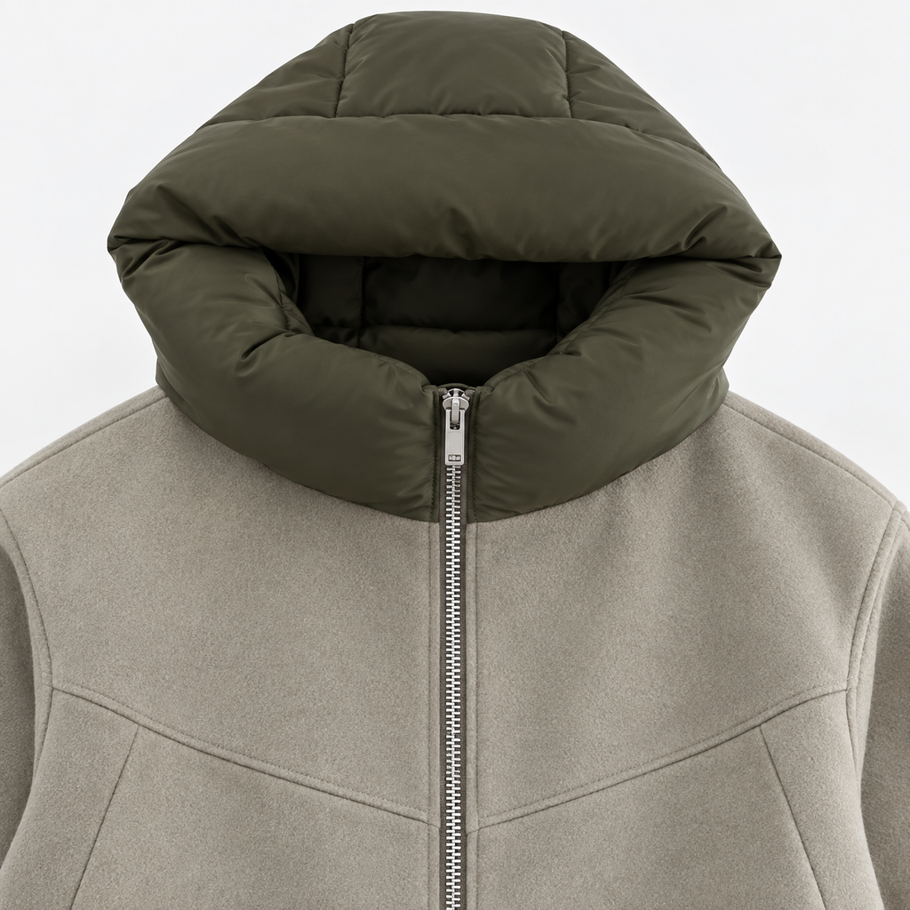 Dames Casual Oversized Jas met Capuchon – Zacht en Duurzaam Materiaal