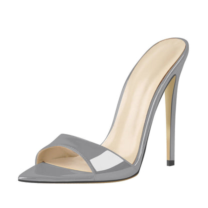 Sandalen – Dames – Elegante Hoge Hak met Peep-Toe Design - Teresa