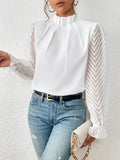 Top met lange mouwen