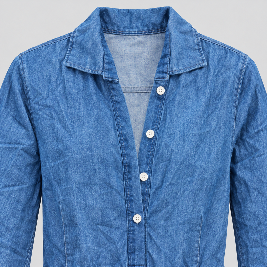 Dames Slim Fit Jumpsuit – Casual voor Dagelijks Gebruik, Met Rits en Elastische Taille