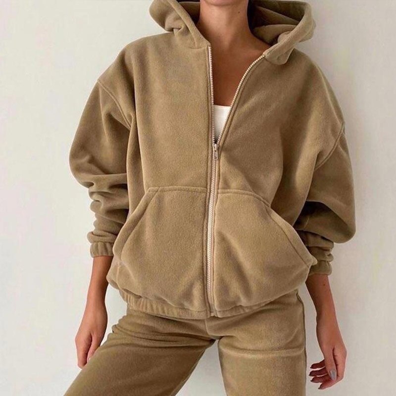 Zendy fleecepak dames | Luxe huispak van zacht fleece voor warmte en comfort