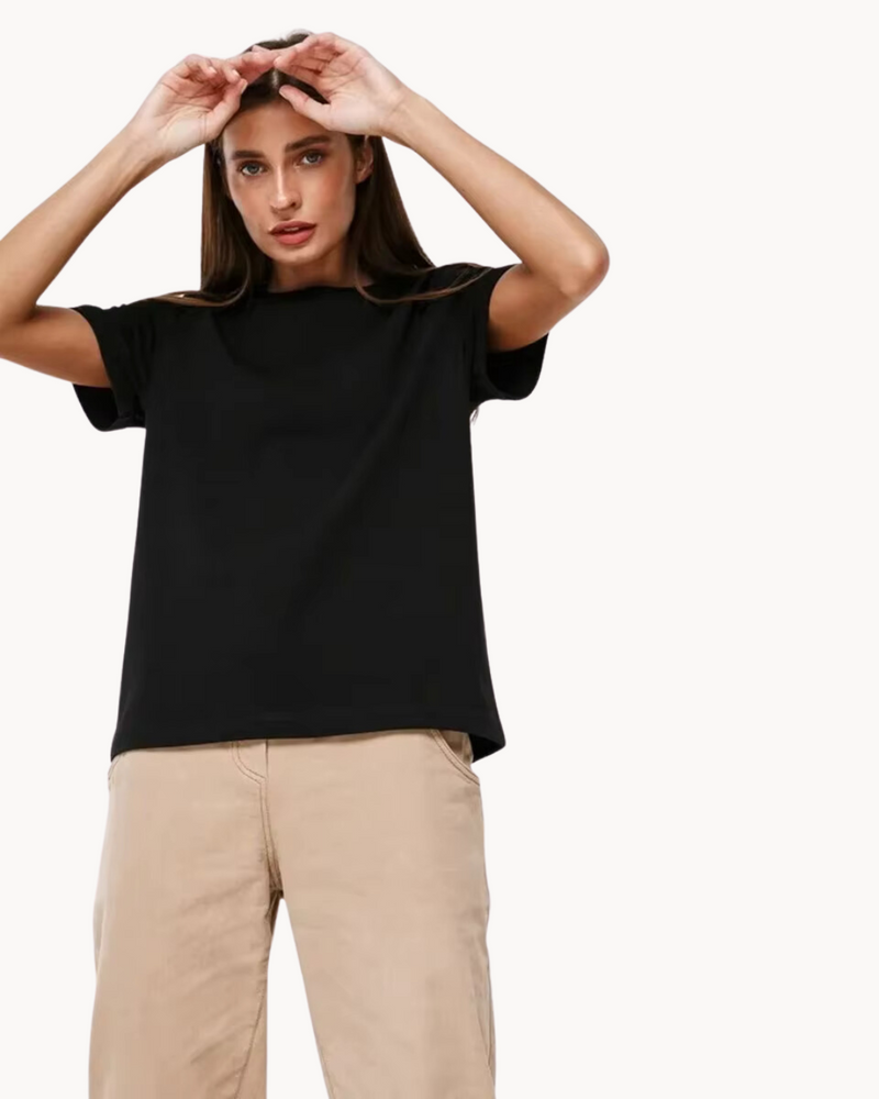 Ziah - Basis T-shirt Met Korte Mouwen